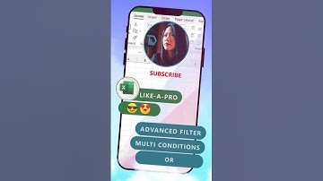 Mastering ADVANCED FILTER with Multiple OR Conditions 😎💪
