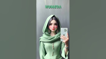 Humera💚3D Style Name Art🤍Comment your name #art #viral #shortsfeed #music #name #3dart #song