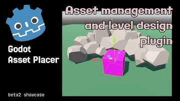 Godot Asset Placer 1.0.0-beta2 Showcase | Level Design Plugin