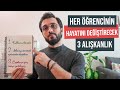 Her Öğrencinin Hayatını değiştirecek 3 Alışkanlık