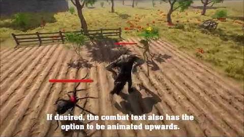 Emerald AI 2.0 (Beta Footage) - Combat Text UI - For Unity3d