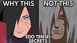 Why Edo Tensei Madara Returned So Young