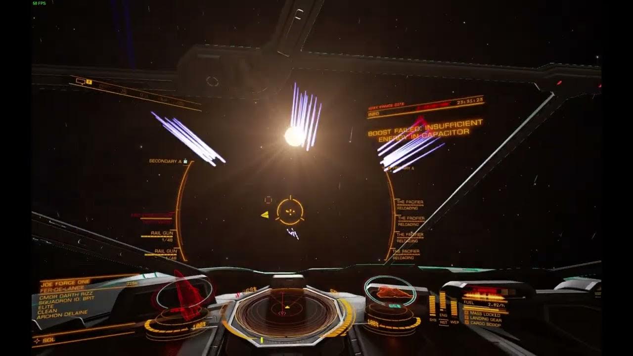 Elite dangerous python mk2 vs fdl 5pa youtube