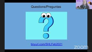 SHL Reopening Information and Input Parent Meeting 2/10