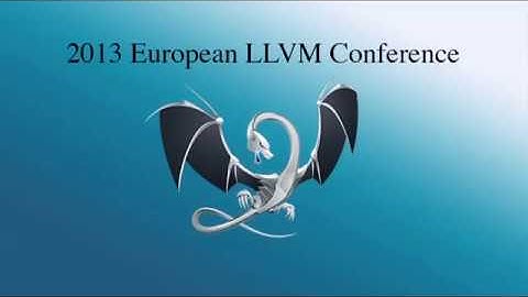 2013 EuroLLVM Developers’ Meeting: E. Christopher “Debug Info - Status and Directions ”