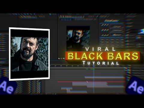 Trending Black Bars Tutorial 🗿| After Effects| Hindi