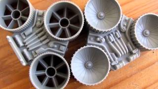 OoB Review: BSG, 1978/2008 Monogram/Revell kits Part 2/2