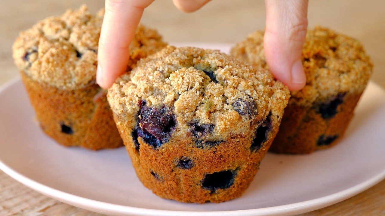 Muffini s borovnicama bez glutena