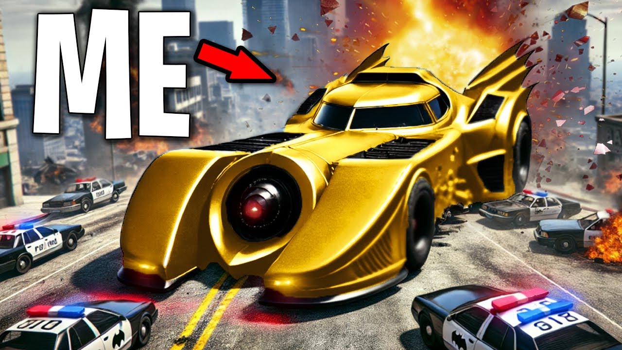 $1 to $1,000,000 Batmobile on GTA 5 RP