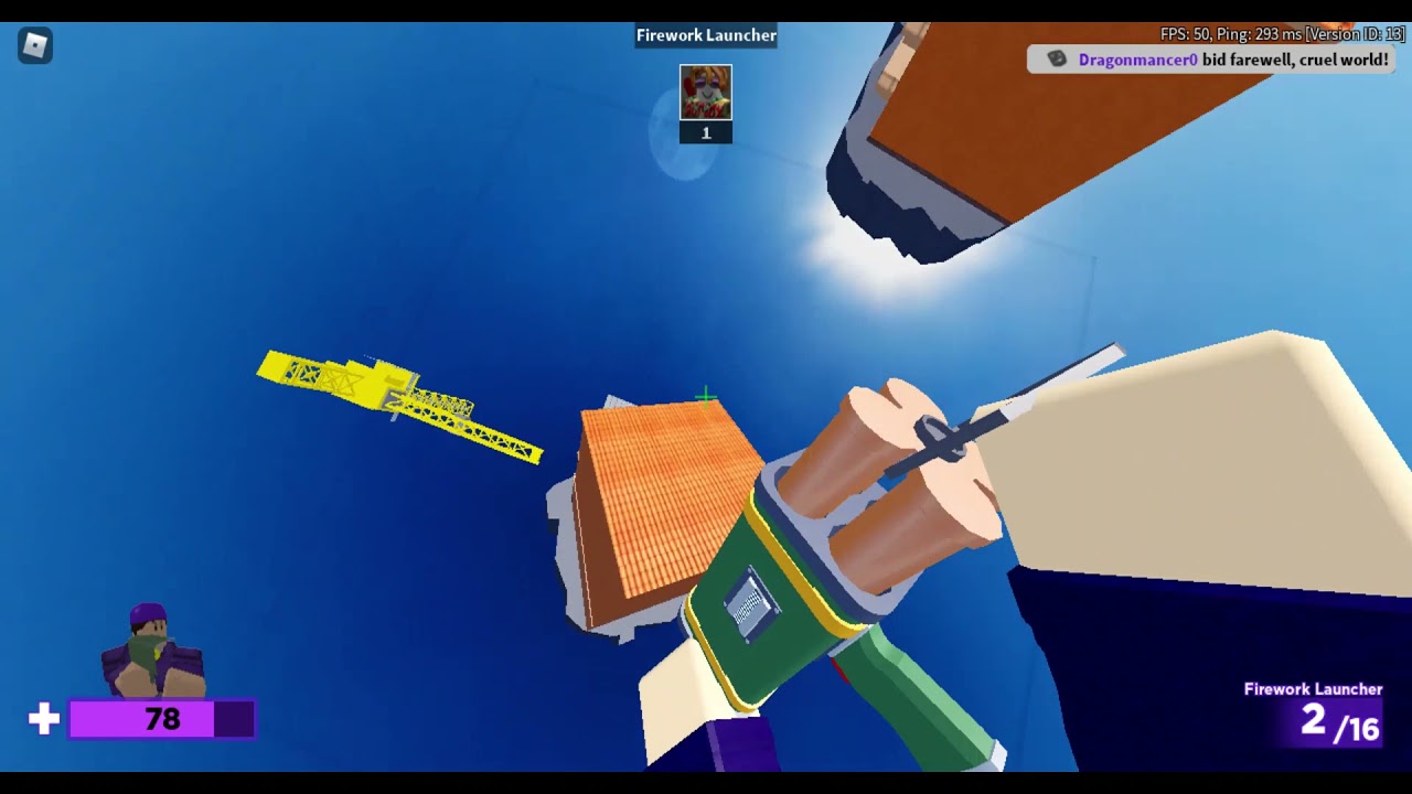 The most secret place in arsenal (new year special  firework launcher mode)