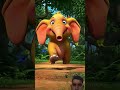 एक मोटा हाथी गुमने गया 😂😂 || #viralvideo #trending #funny #shortvideo #cartoon