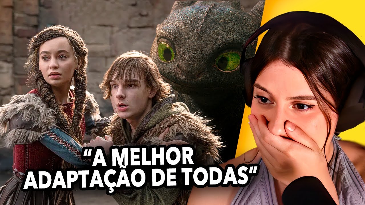 COMO TREINAR SEU DRAGÃO É A MELHOR ADAPTAÇÃO! | Yayah Cine