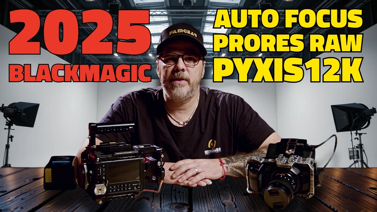 Blackmagic Just Changed Filmmaking FOREVER in 2025! 🔥 Pyxis 12K + Resolve 20