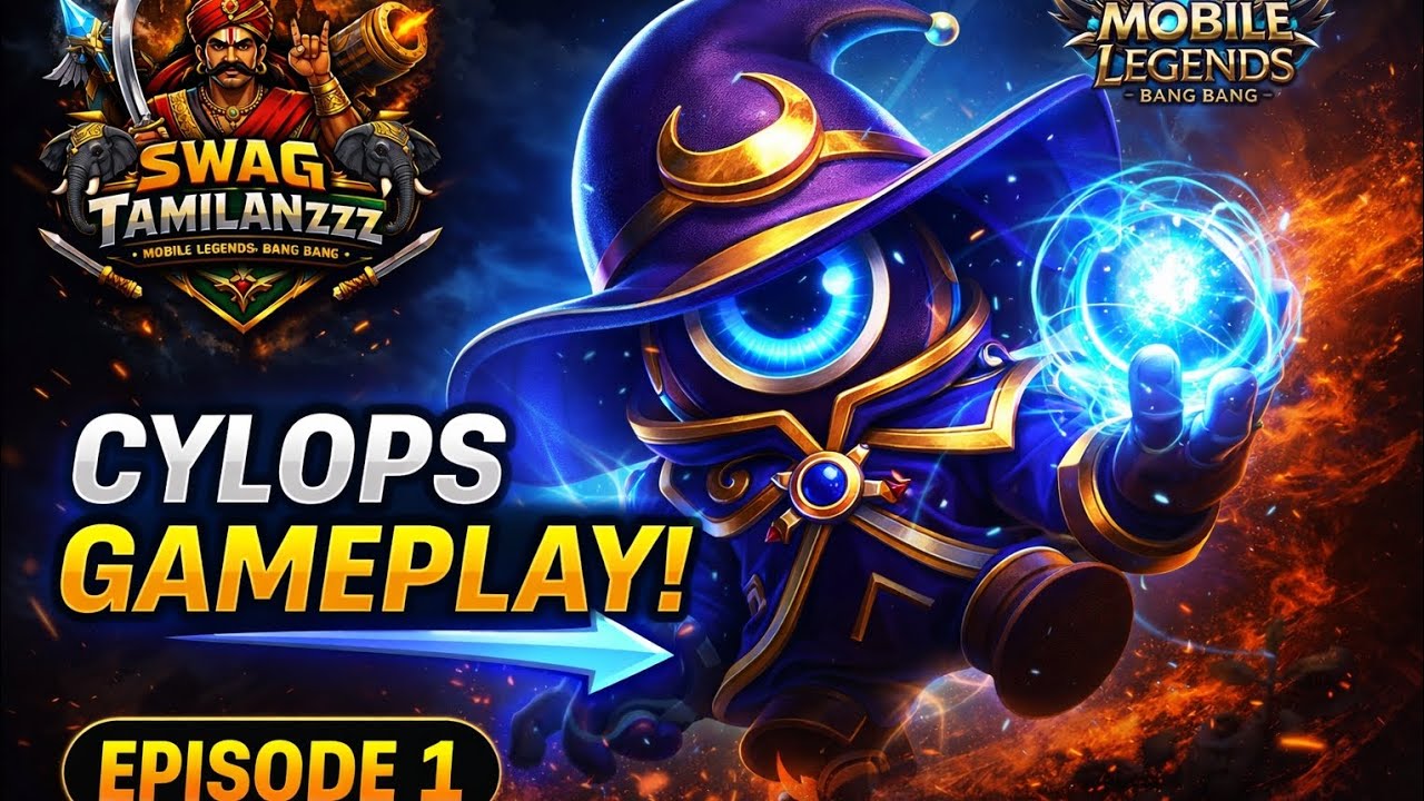 Cyclops OP Gameplay 🔥 | Easy Kills & Savage Moments | Mobile Legends Tamil | EP 1💥