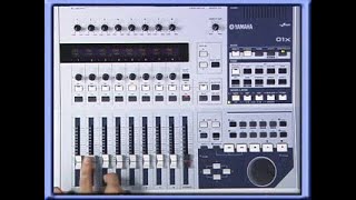 Yamaha 01x professional digital mixer and audio interface demonstration video