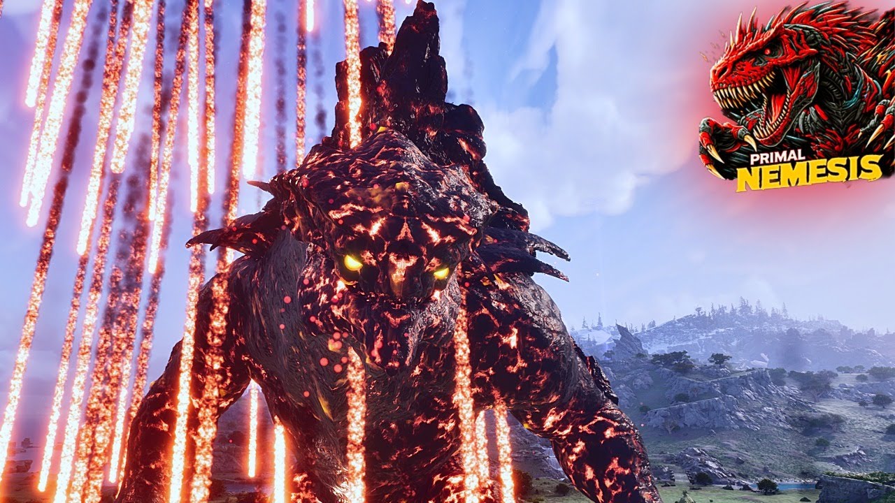 Ark Primal Nemesis: How I Defeated the Volcanic Elemental Kaiju Boss!