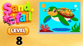 Jam Bus Sandfall Level 8 Walkthrough Solution 