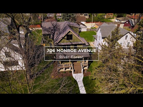 706 MONROE Avenue, River Forest, IL home video tour