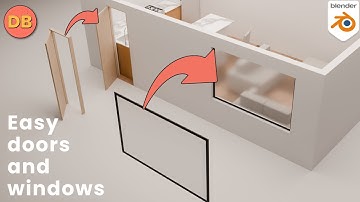 Stop Manually Cutting Walls in Blender! (New Archviz Add-on)