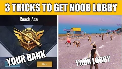 How To Get Noob Lobby Every Time In Pubg Mobile 25 Kills Every Match