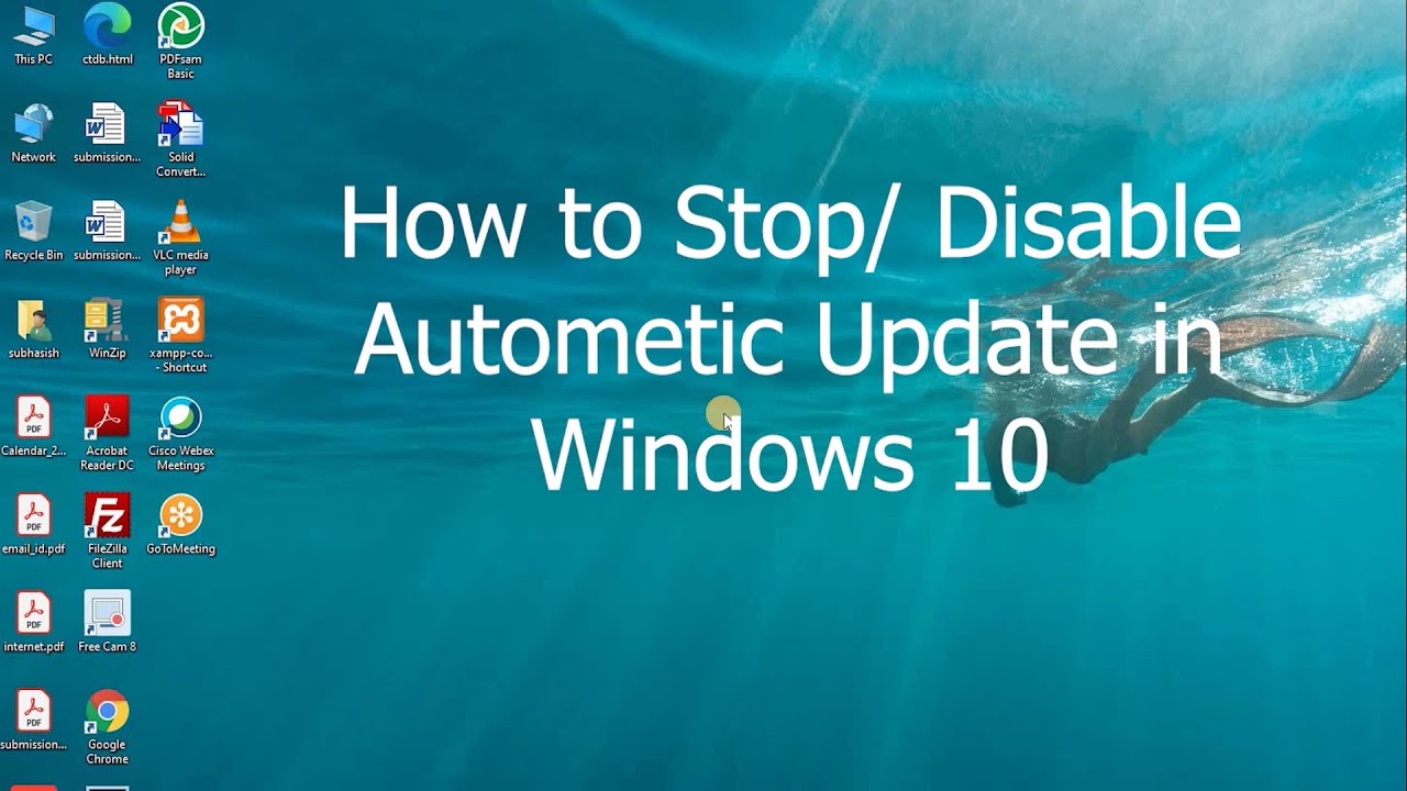 How to Disable Windows Automatic Updates on Windows 10 Permanently ...