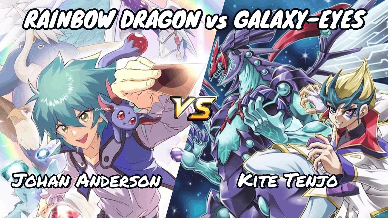 Kite Tenjo Faces Johan! Galaxy-Eyes vs Crystal Beasts | Yu-Gi-Oh! Duel Links | Triple Knockout Cup