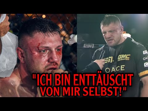 Michael Smolik EMOTIONALES STATEMENT zu ERSTER Niederlage im MMA!