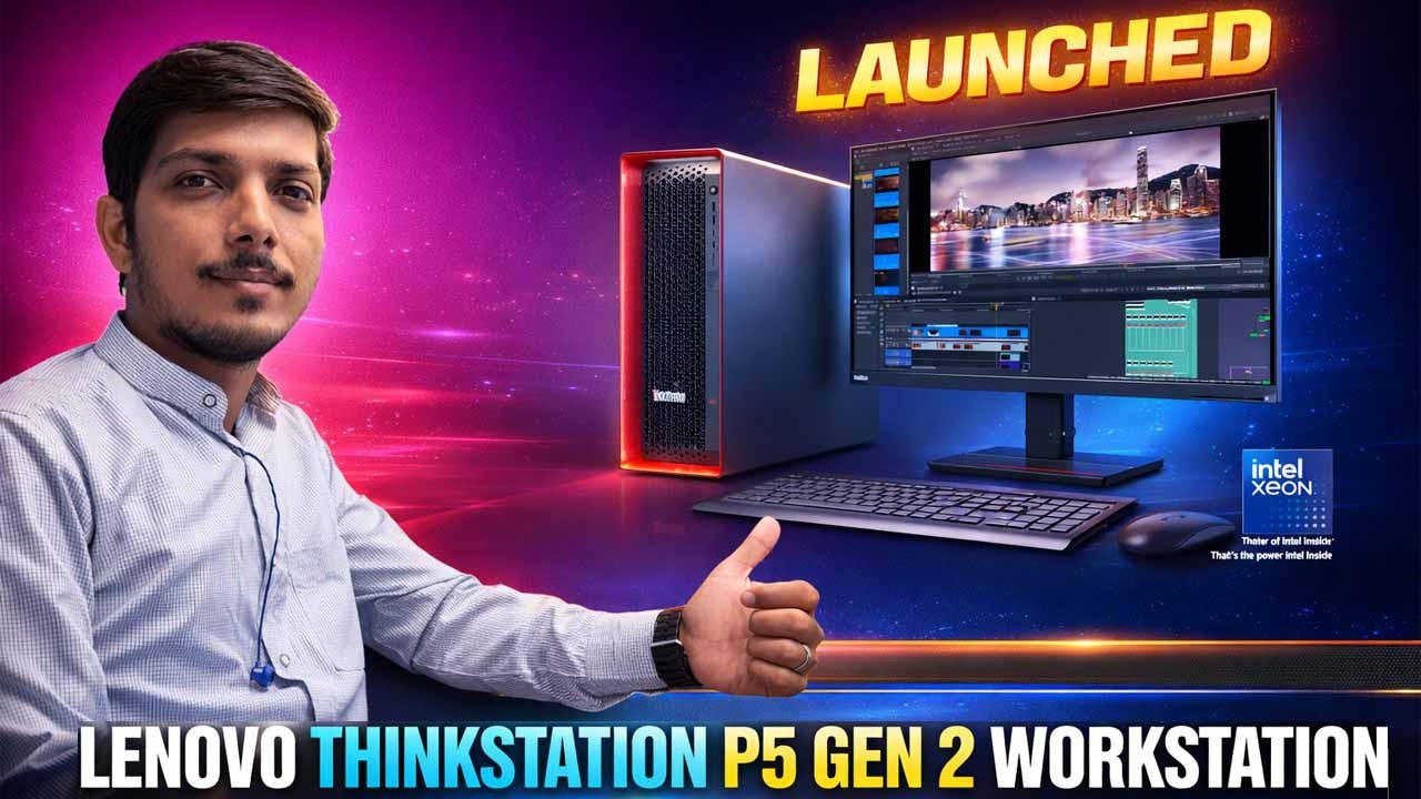 Lenovo ThinkStation P5 Gen 2 High-end Workstation Launched With Xeon 600 and Dual RTX PRO GPUs