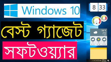 How to Install/Enable Gadgets on Windows 10 | Widgets HD