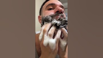 Buddha Natural Anti Grey Beard Wash - Restore Natural Black Color of Beard #beauty #beardcare