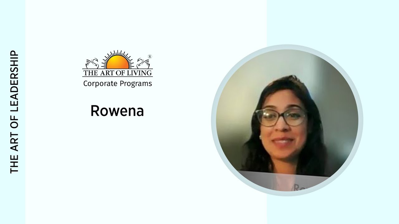 Rowena - Sharing her experience on the learnings from The Art of ...