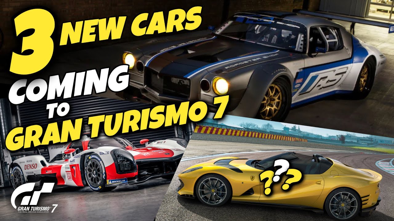 3 NEW CARS Coming to GT7! - Gran Turismo 7 MAY Update Silhouettes Revealed