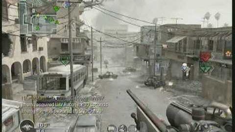 360 No Scope across crossfire COD4 x iiReCoNzZ