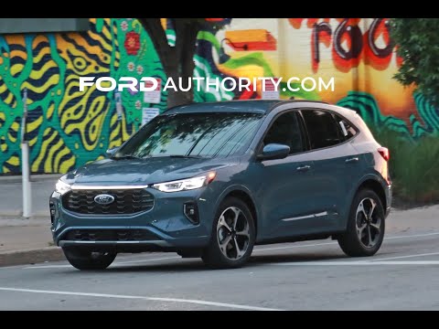 Refreshed 2023 Ford Escape Caught COMPLETELY UNCOVERED