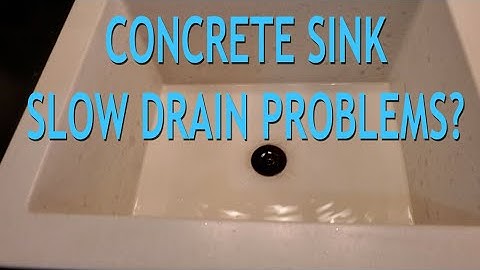 Fixing Sink That Drains Slow (No Overflow Drain)