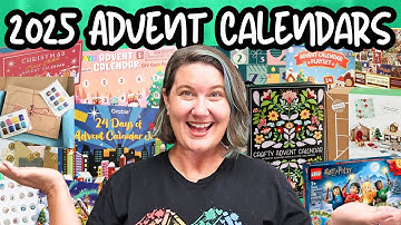 My Top Craft Advent Calendars for 2025 (15+ Unboxed & Reviewed)