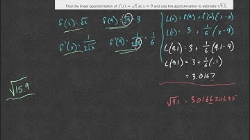 4.2 - Linear Approximations and Differentials.mp4