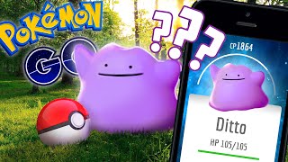 POKEMON GO - HOW TO CATCH DITTO? (DITTO EASTER EGG)