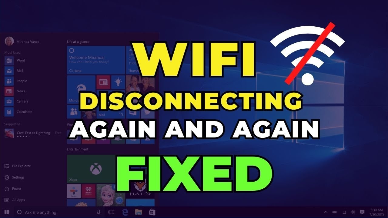 How to Fix WiFi That Keeps Disconnecting on Windows (Easy Steps) - YouTube