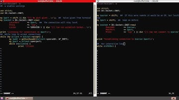Perl Basic Networking | TCPServer/Client