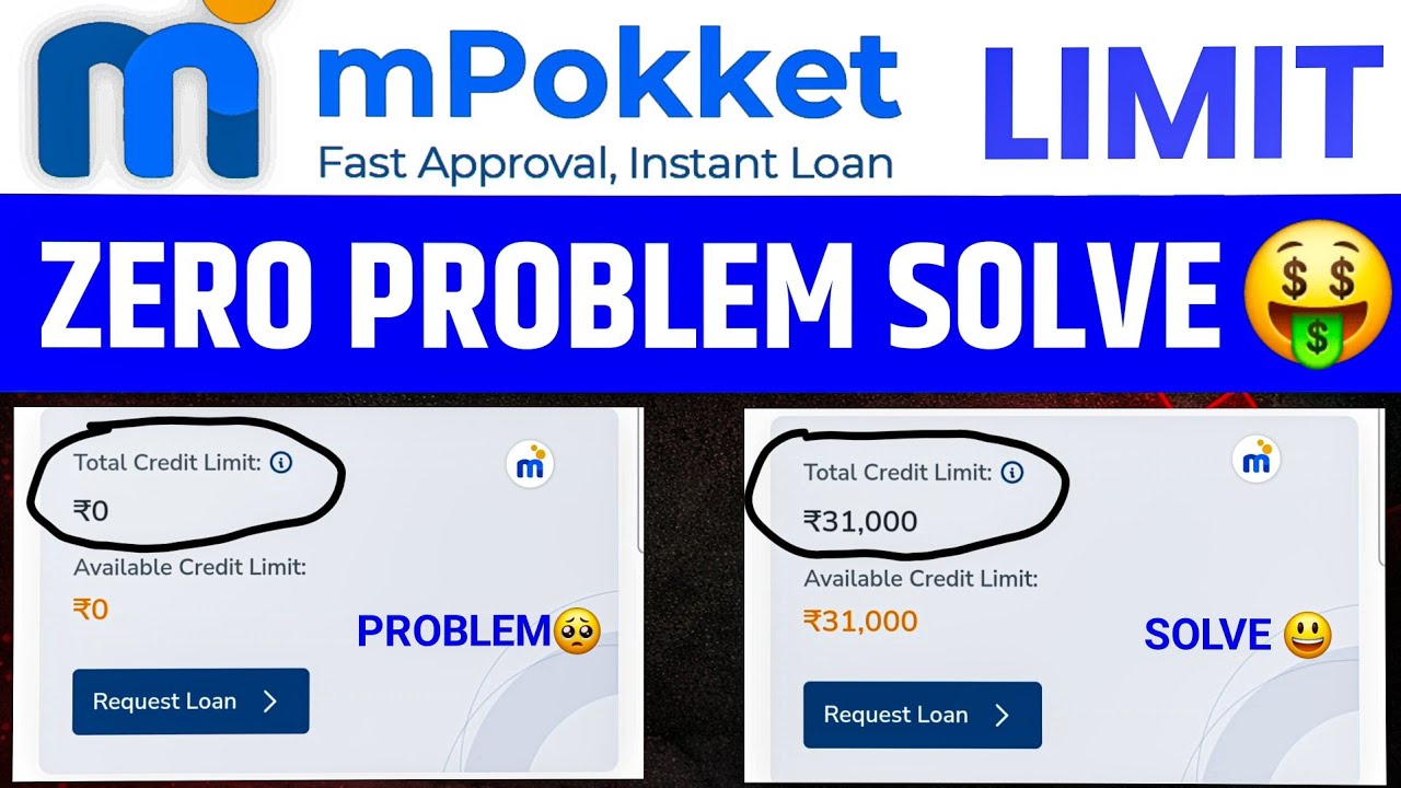 Mpokket Limit Zero Problem Solve 😃 | Mpokket Credit Limit Zero ...
