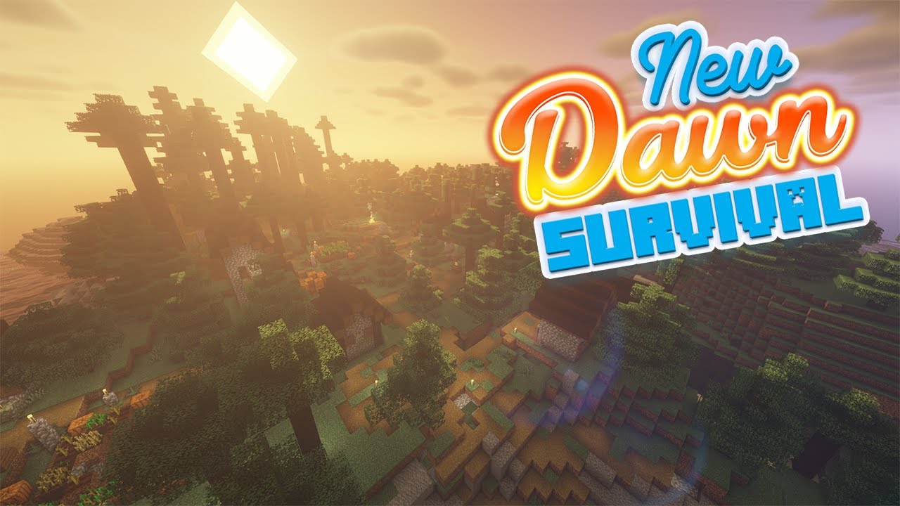 New Dawn Survival | WHAT DID YOU DO Ep 1 | Minecraft Modded Survival ...