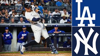 New York Yankees Highlights: vs Los Angeles Dodgers | 6/9/24