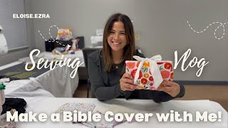 Sew a Cute Bible Cover – No Pattern Needed✂️ Cute + Custom!