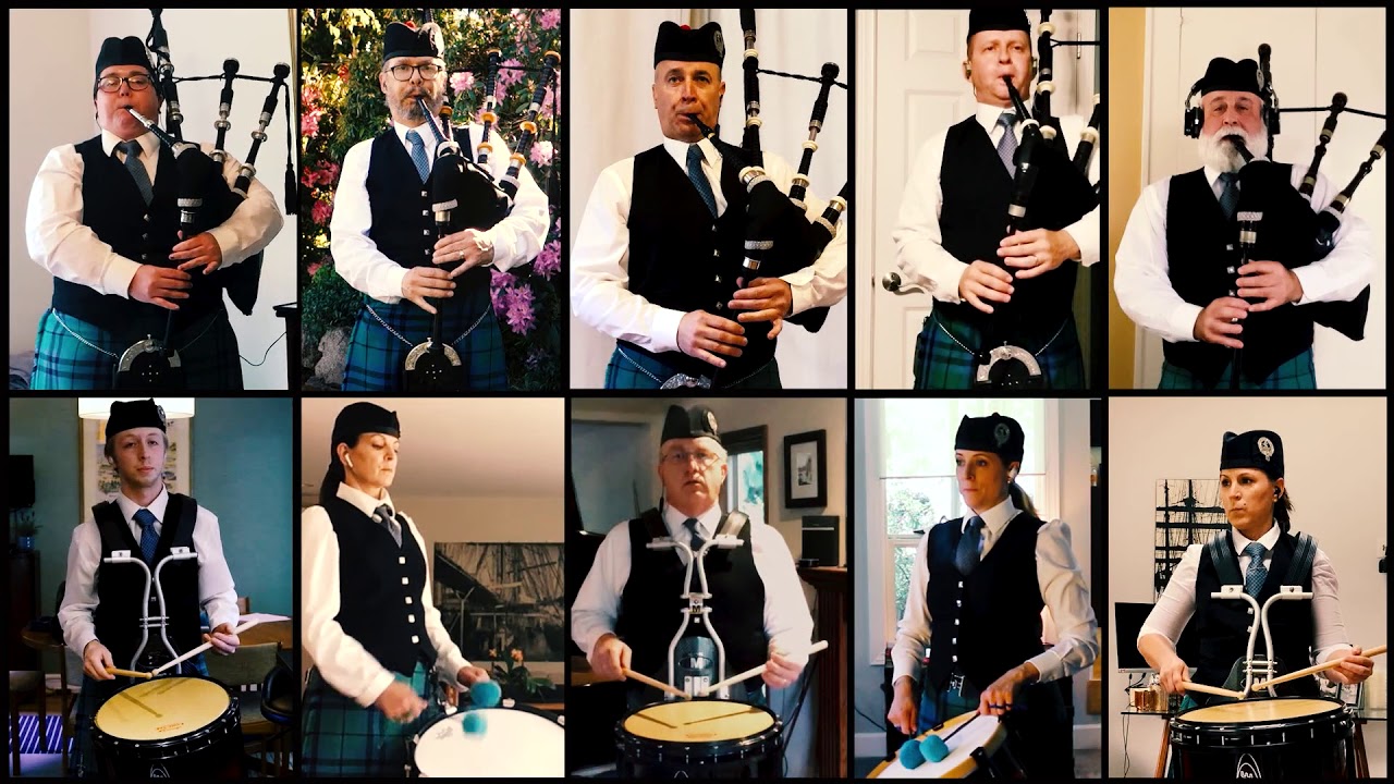 Keith Highlanders Pipe Band, Grade 3: Virtual Medley Selection 2020