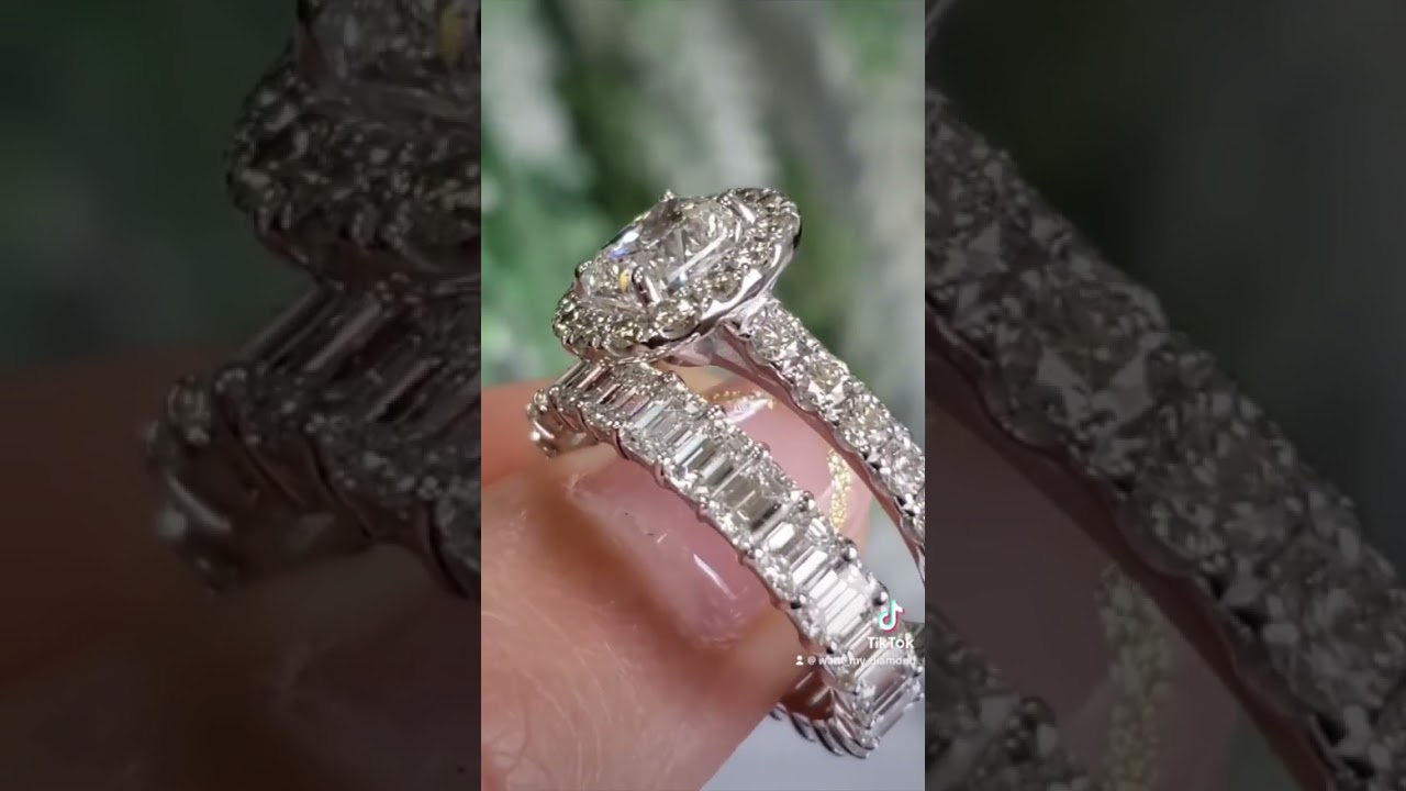 Eternity Band or Cushion Cut diamond ring?! Which do you prefer? 