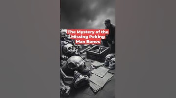 The Mystery of Missing Peking Man Bones #shorts #history #mystery #viralvideo #myths