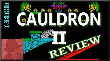 Cauldron II - The Pumpkin Strikes Back - on the ZX Spectrum 48K !! with Commentary
