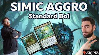 SIMIC AGGRO Standard Bo1 #mtgarena #magic #mtgita #magicthegathering
