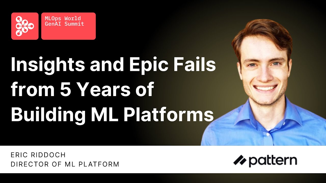 Insights and Epic Fails from 5 Years of Building ML Platforms